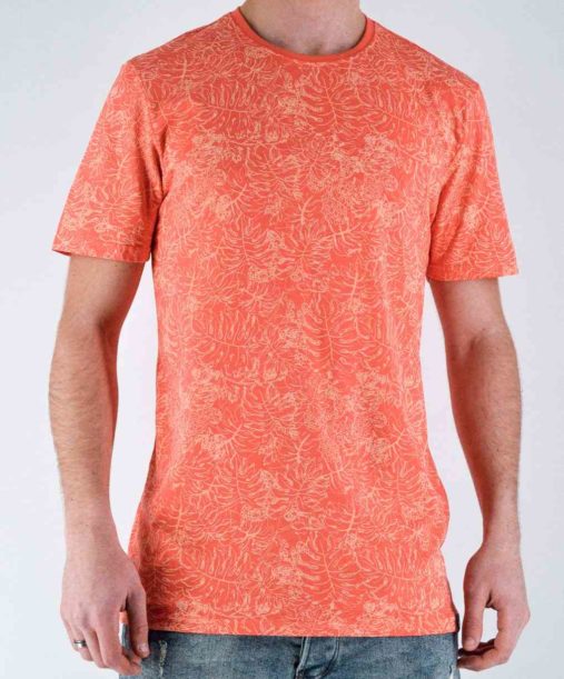 Only&sons - t shirt Orange tee shirt