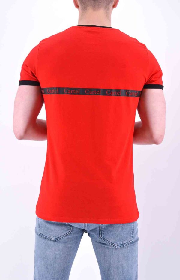 TEE SHIRT ROUGE CARTEL