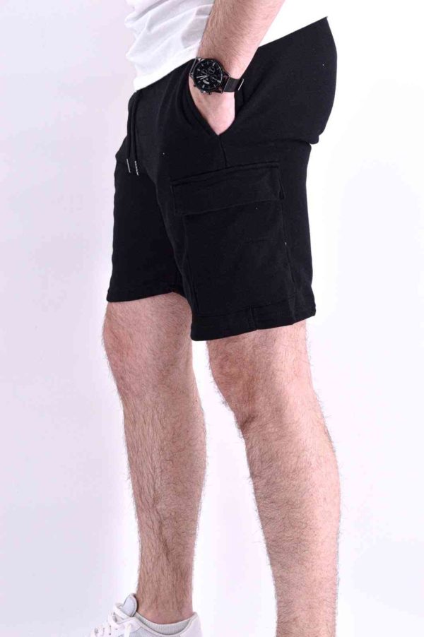 SHORT NOIR HOMME - MODE URBAINE