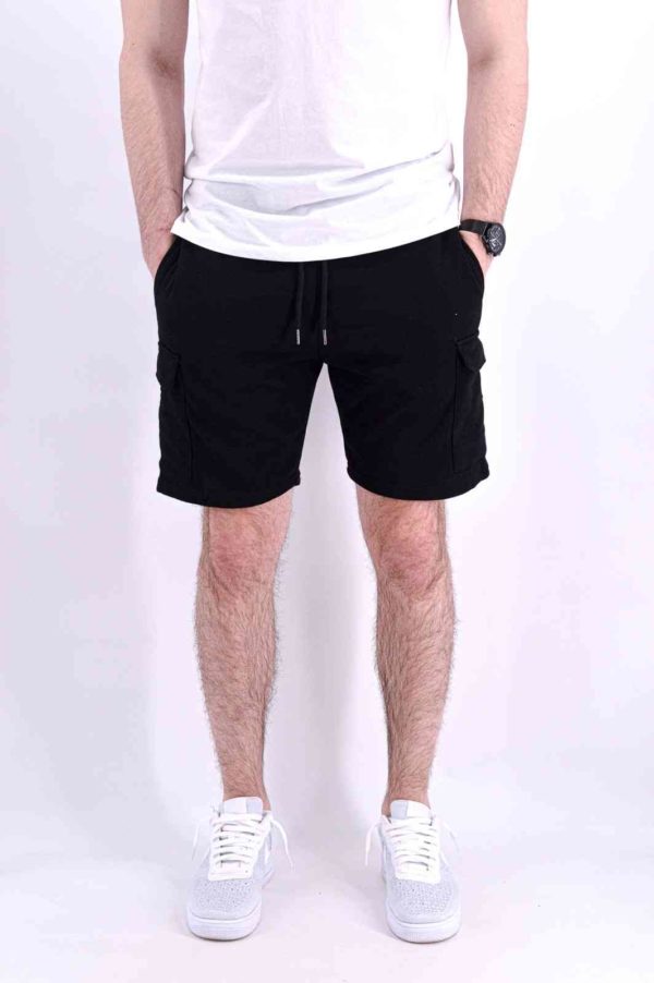 SHORT NOIR HOMME - MODE URBAINE