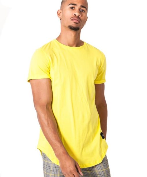 Sixth June - T shirt Sixth June jaune - Mode urbaine