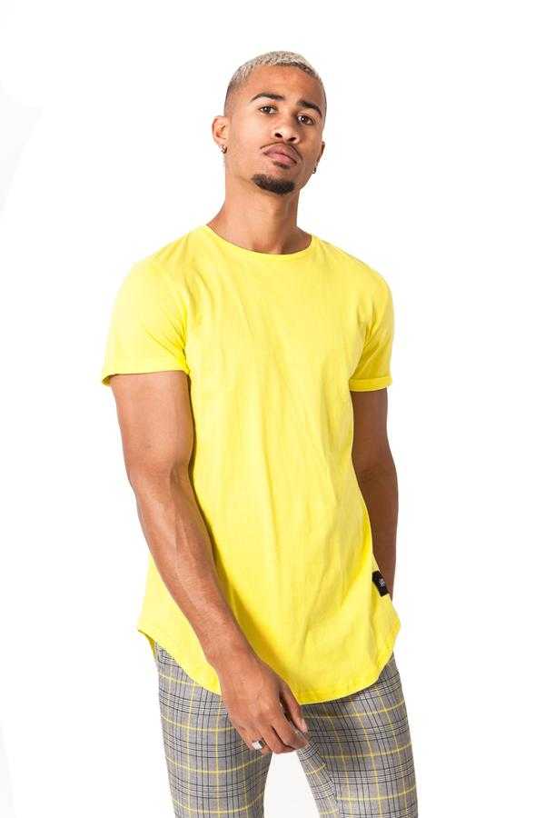Sixth June - T shirt Sixth June jaune - Mode urbaine