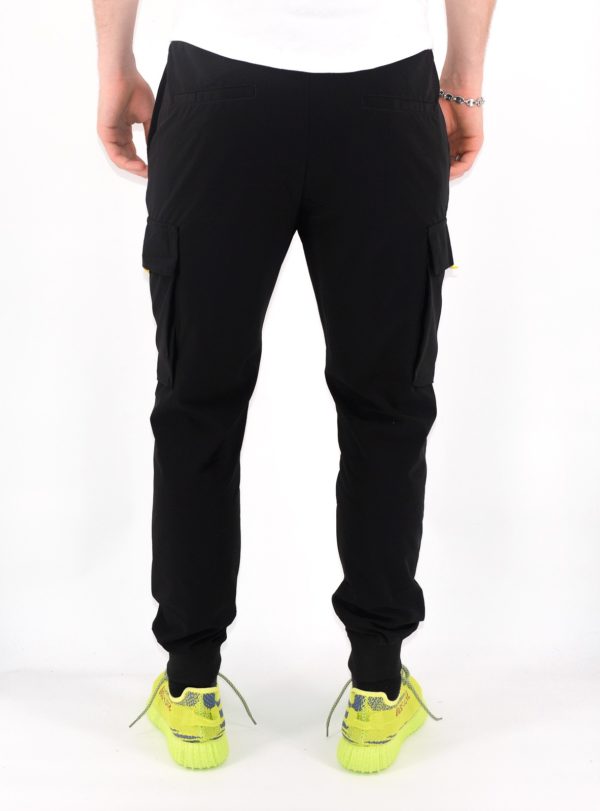 Jogger pants cargo noir - Mode urbaine
