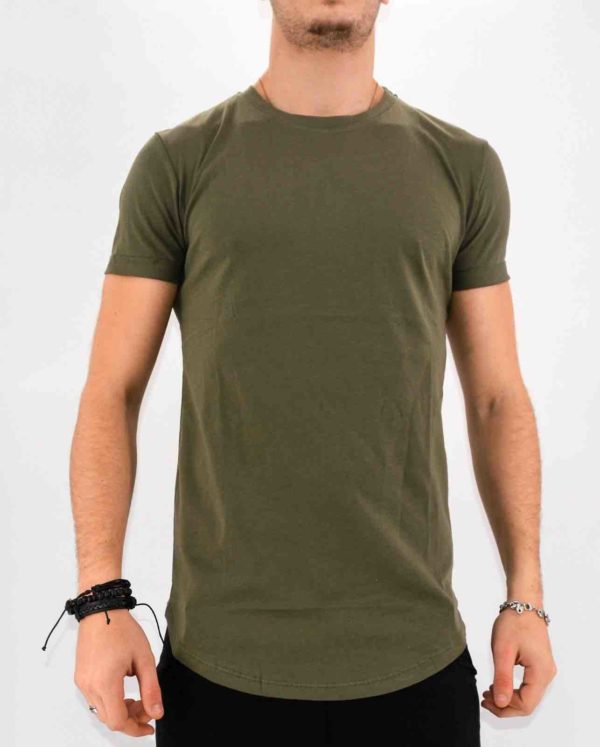 Tee shirt kaki oversize homme - Mode urbaine