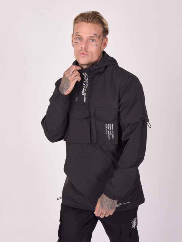 Veste enfilable noire Project x Paris - Mode urbaine