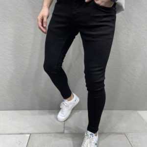 Jeans skinny noir homme pas cher best sale